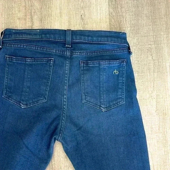 Rag and Bone  high rise skinny jean indigo wash Size 27 - Picture 2 of 8